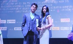 首部中韩合作灵异恐怖电影《怨灵》在北京举行首映礼