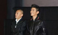 电影《罗曼蒂克消亡史》点映活动 杜江幽默分享拍摄趣事