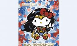 《神奇女侠》与Hello Kitty联动海报公开