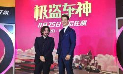 《极盗车神》在京举办中国首映 导演和男主角亮相大秀中文