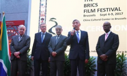 “金砖国家电影节”在布鲁塞尔中国文化中心隆重开幕