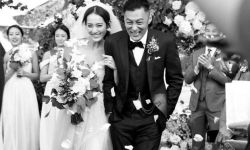 余文乐晒出婚纱照 宣布和女友王棠云结婚 