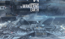 《流浪地球》发布“行星发动机全景版”海报 震撼呈现
