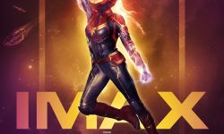 《惊奇队长》发布IMAX专属海报 布丽-拉尔森冲出天际