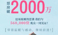 一次女性电影的乘风逆袭，《送我上青云》破2000万 