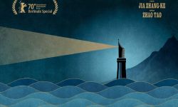 黄海为《一直游到海水变蓝》设计国际版海报
