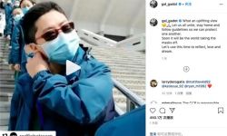 盖尔·加朵分享武汉医生视频：让我们团结在一起