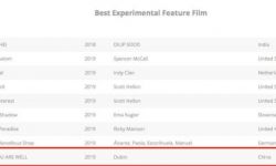 电影《天堂的张望》荣获伦敦国际电影奖最佳实验影片奖和最佳导演奖