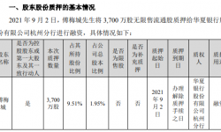 华策影视控股股东傅梅城质押3700万股 用于融资