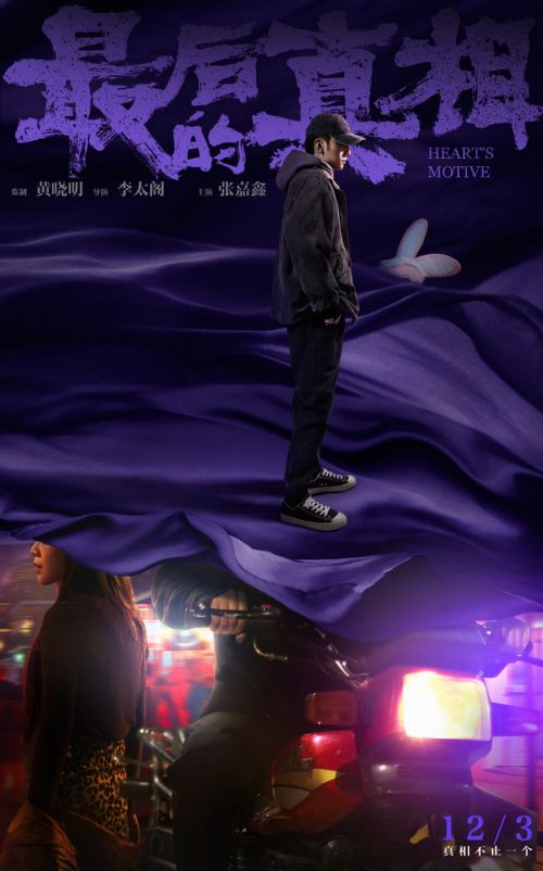 电影《最后的真相》“迷底”版角色海报-张嘉鑫饰毛卫卫