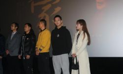 电影《安家》首映会在北京举行，演员于珂然出席
