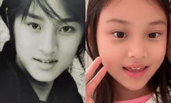 贾乃亮李小璐为10岁女儿庆生，甜馨搂着爸爸父女情深，和妈妈拍写真似姐妹
