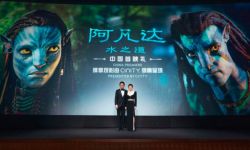 《阿凡达：水之道》在上海举行中国首映礼， 邓超孙俪出场