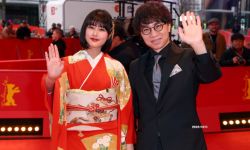 新海诚《铃芽之旅》柏林首映， 配音演员原菜乃华、制片人川村元气出席