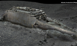 世界首例泰坦尼克号3D全景扫描图像完成， 探索沉船新发现