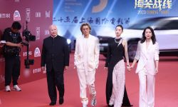 《海关战线》剧组亮相上海国际电影节红毯，谢霆锋等电影人一展百态风采