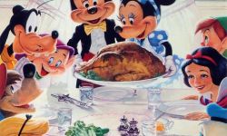 迪士尼感恩节庆祝图片和以往版本略有不同，被批AI制作