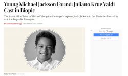 9岁网红出演迈克尔·杰克逊传记片《迈克尔》， 因模仿MJ走红