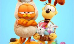 动画电影《加菲猫》5月24日在北美上映， 加菲扮“复活萌兔”