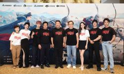 奇幻动作冒险题材电影《传说》在北京举办首映礼发布会 ，AI成龙震撼亮相好评满满