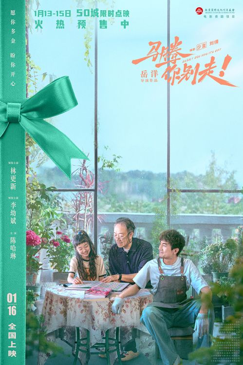 6-电影《马腾你别走》&ldquo;人生好礼&rdquo;版角色关系海报-林更新x李幼斌x陈哈琳